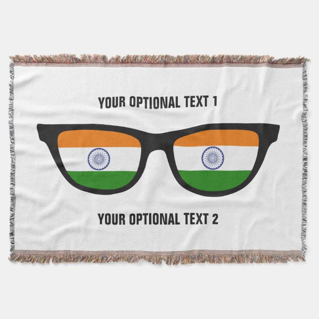 India Shades coutume lancer couverture (Devant)