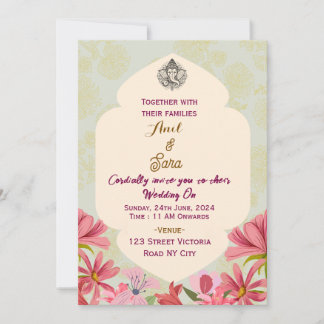 Indian Wedding Invitations 
