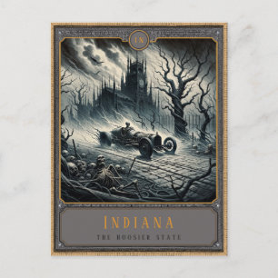 Indiana   Carte postale Art gothique