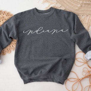 Indiana Script State Sweatshirt