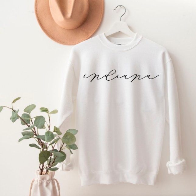 Indiana Script State Sweatshirt (Créateur téléchargé)
