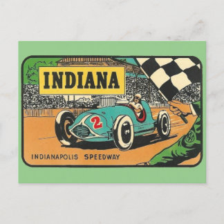Indianapolis Speedway, Indiana - Carte postale