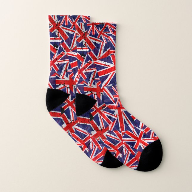 Indicateur Union Jack | Drapeau britannique | Drap (Paire)