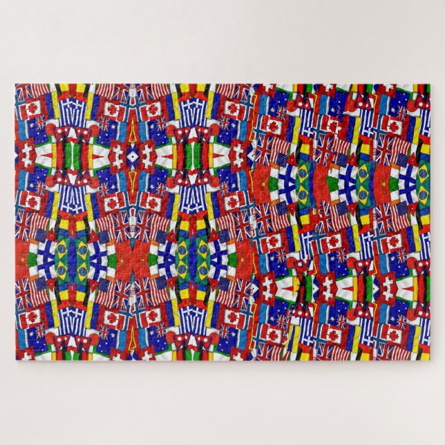 Indicateurs du monde du puzzle (Horizontal)