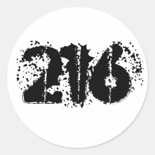 Indicatif régional 216 (Cleveland) Sticker rond cl