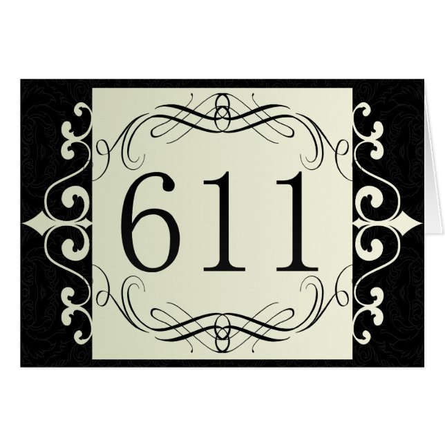 Indicatif régional 611 (Devant horizontal)