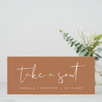 INDIE Boho Terracotta Prenez une carte en-tête de