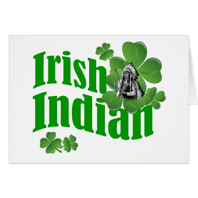 Indien irlandais (Devant horizontal)