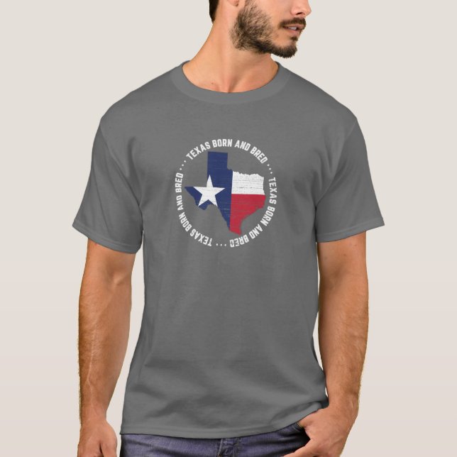Indigène né et multiplié du Texas de T-shirt (Devant)