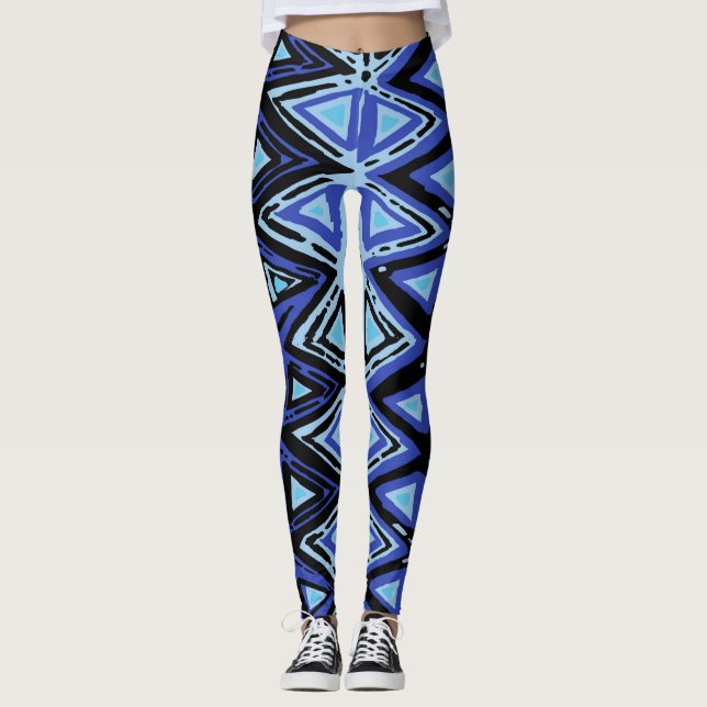 Indigo Batik Leggings (Devant)