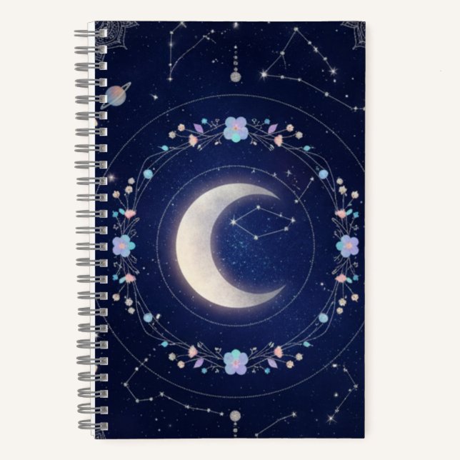 Indigo Celestial Mandala Journal (Recto)
