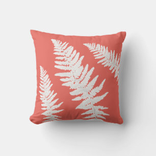 Indigo Fern Botanical Toss Coussin