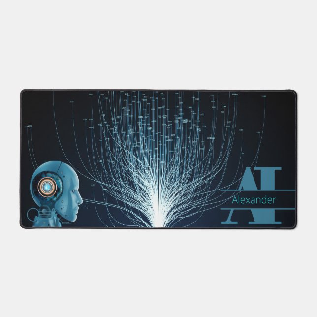 Indigo moderne Intelligence Artificielle Personnal (Recto)
