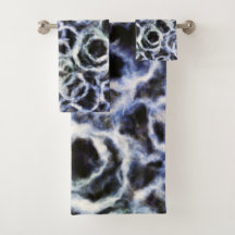 indigo shibori recyclé :