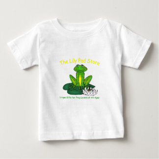 Infant's Frog on a Lily Pad White T-Shirt