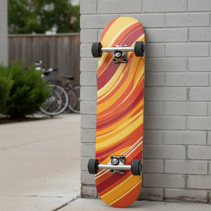 Inferno Flow - Skateboard Abstrait