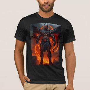 Inferno Sentinel : Fearsome Demon Warrior T-shirt