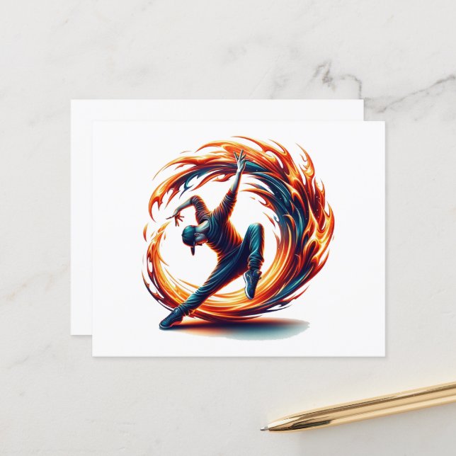 Inferno Spin - Stimuler l'esprit de Breakdance (Devant/Arrière en situation)