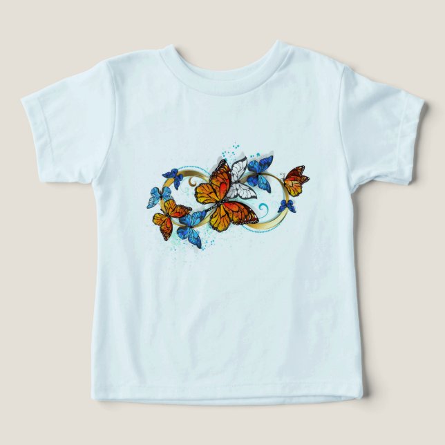 Infinité de papillons monarques (Design Recto)