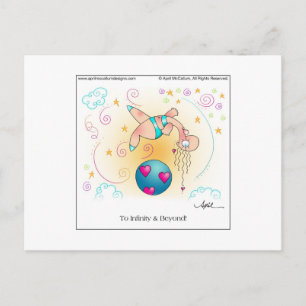 INFINITÉ ET AU-DELÀ Carte postale