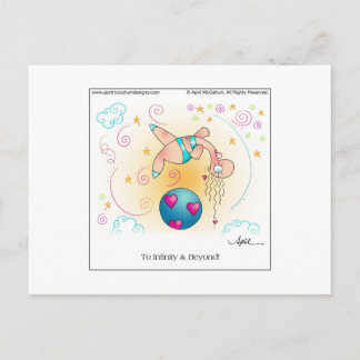 INFINITÉ ET AU-DELÀ Carte postale