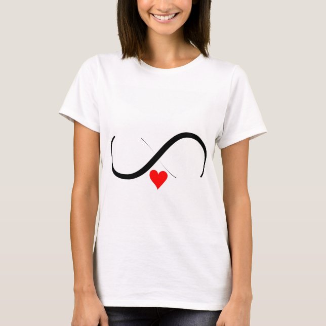 Infinite Love T-Shirt Design" (Devant)