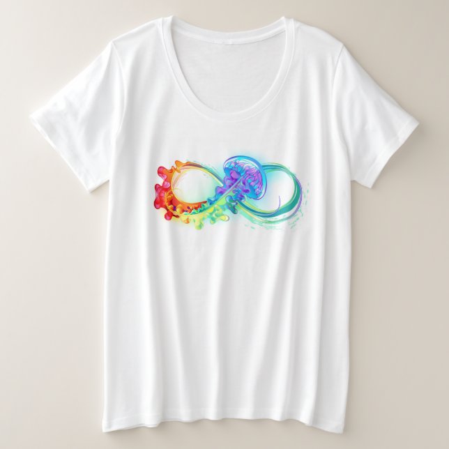 Infinity avec Rainbow Jellyfish (Design devant)
