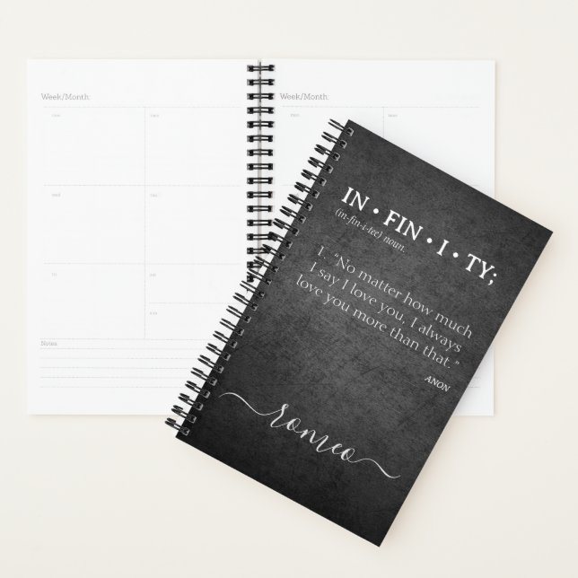 INFINITY customisée VOUS AIME PLUS QUOTIDIEN (Devant avec enveloppe)