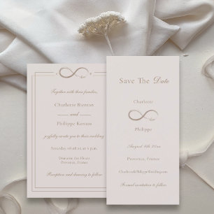 Infinity Love Light Rose Enregistrer Le Mariage Da