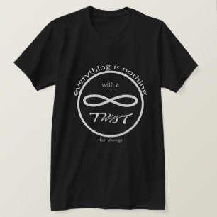 Infinity Tout Rien De T-shirt noir