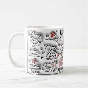 Infirmière 3D Affirmation Positive Inflated Mug Wr