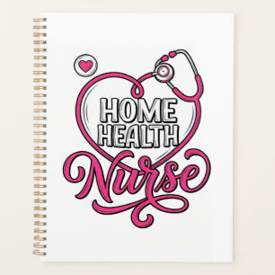 Infirmière à domicile Stéthoscope Rose Design de C