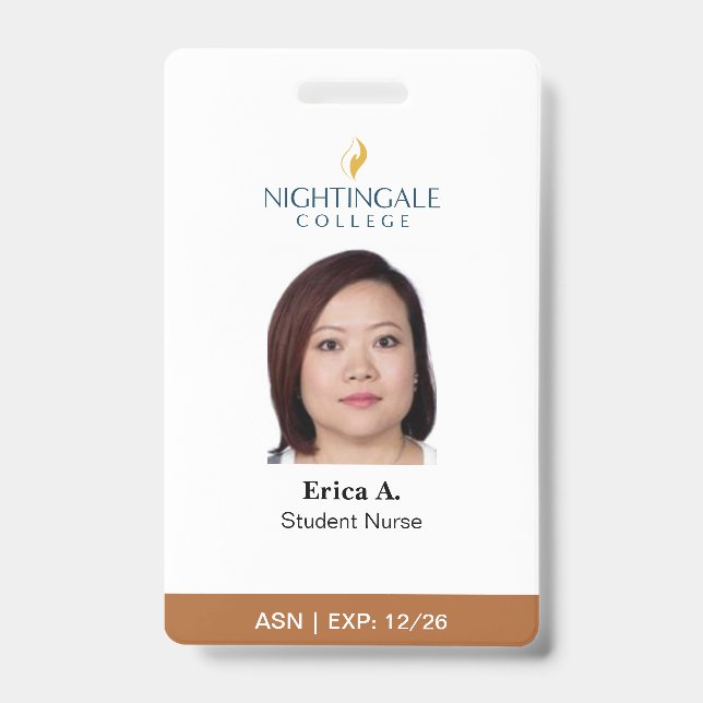 Infirmière ASN Badge (Avant)