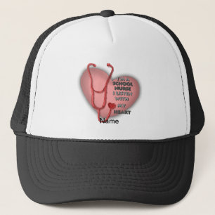 Infirmière casquette du coeur rouge