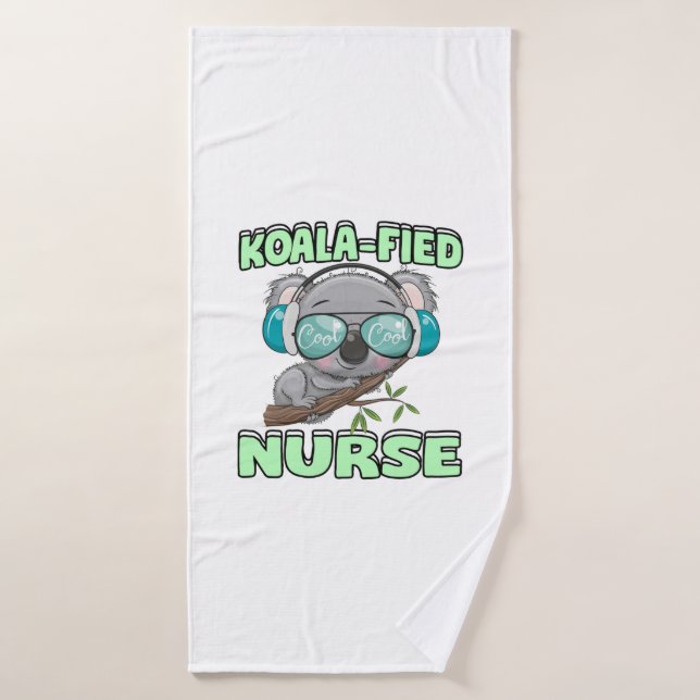 Infirmière de Koala (Serviette de bain)
