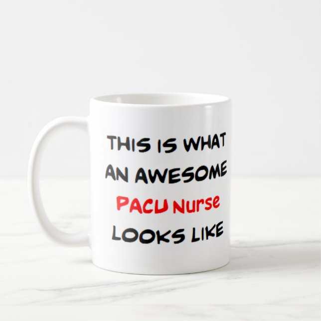 infirmière de pacu, super Mug (Gauche)