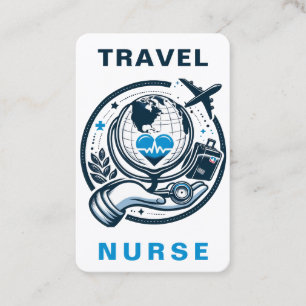 Infirmière de voyage RN, LVN, LPN, Carte de visite