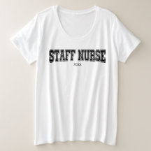 Infirmière du personnel customisé tshirt graphique