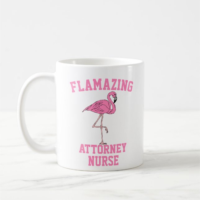 Infirmière du procureur flamazing Mug (Gauche)