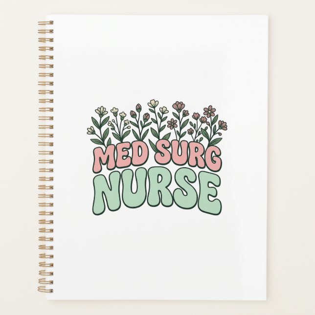 Infirmière en chirurgie florale dessin vectoriel v (Devant)