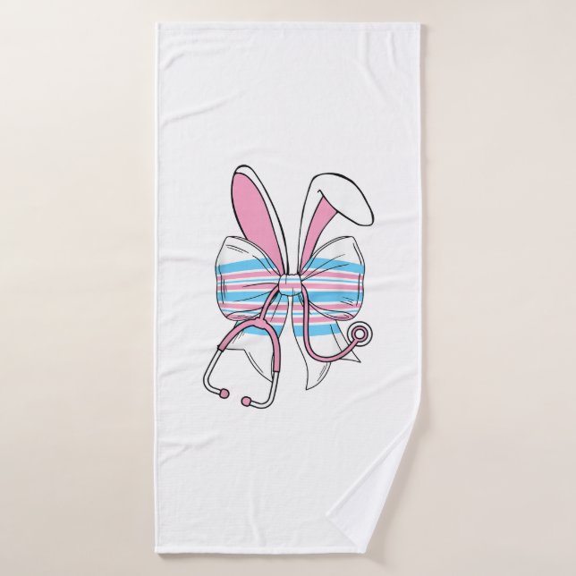 Infirmière en salle d'accouchement Oreilles de lap (Serviette de bain)