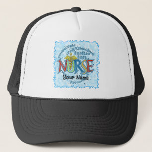 Infirmière en soins cardiaques Motto casquette