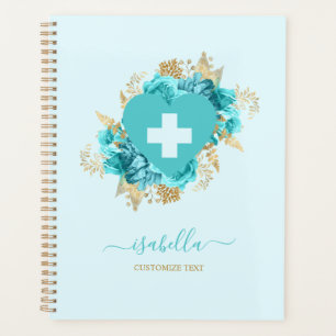 Infirmière étudiante florale