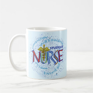 Infirmière étudiante Motto Mug