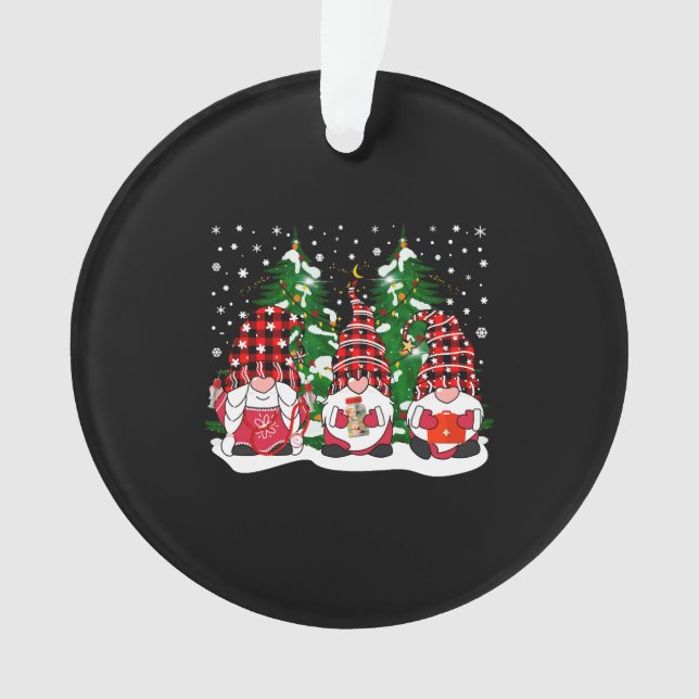 Infirmière Gnomes Père Noël Light Nurse Gnomies (devant)