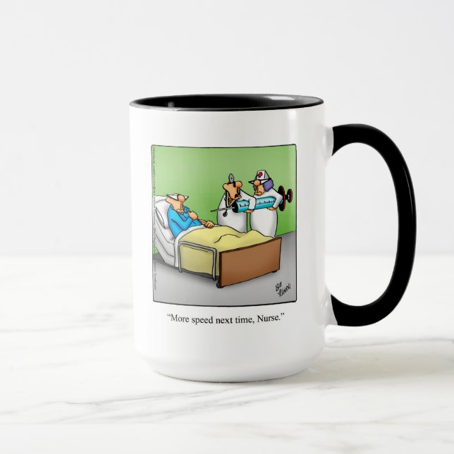 Infirmière Humour Mug cadeau (Droite)