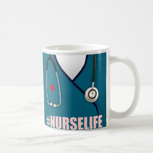 Infirmière, Infirmière, Médicale, Hôpital Café Mug