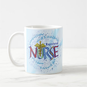 Infirmière inscrite Motto Café Mug