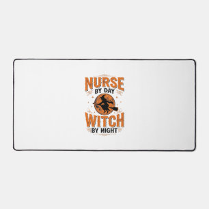 Infirmière le jour Sorcière la nuit Design Hallowe