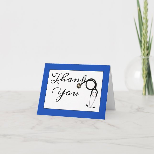 Infirmière Merci Cartes (Devant)